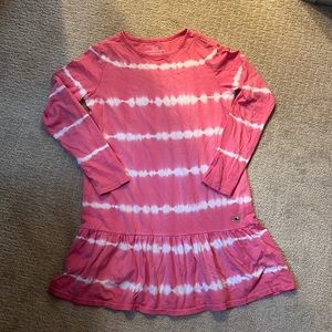 Vineyard vines pink type-dye dress girls M